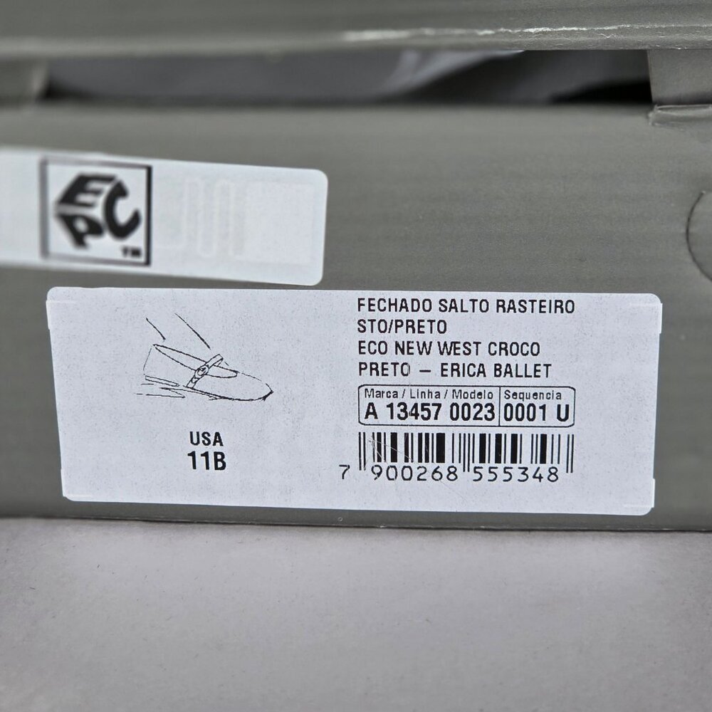 NWT Arezzo Women's Erica Round Toe Ballet Flats - Picture 6 of 7